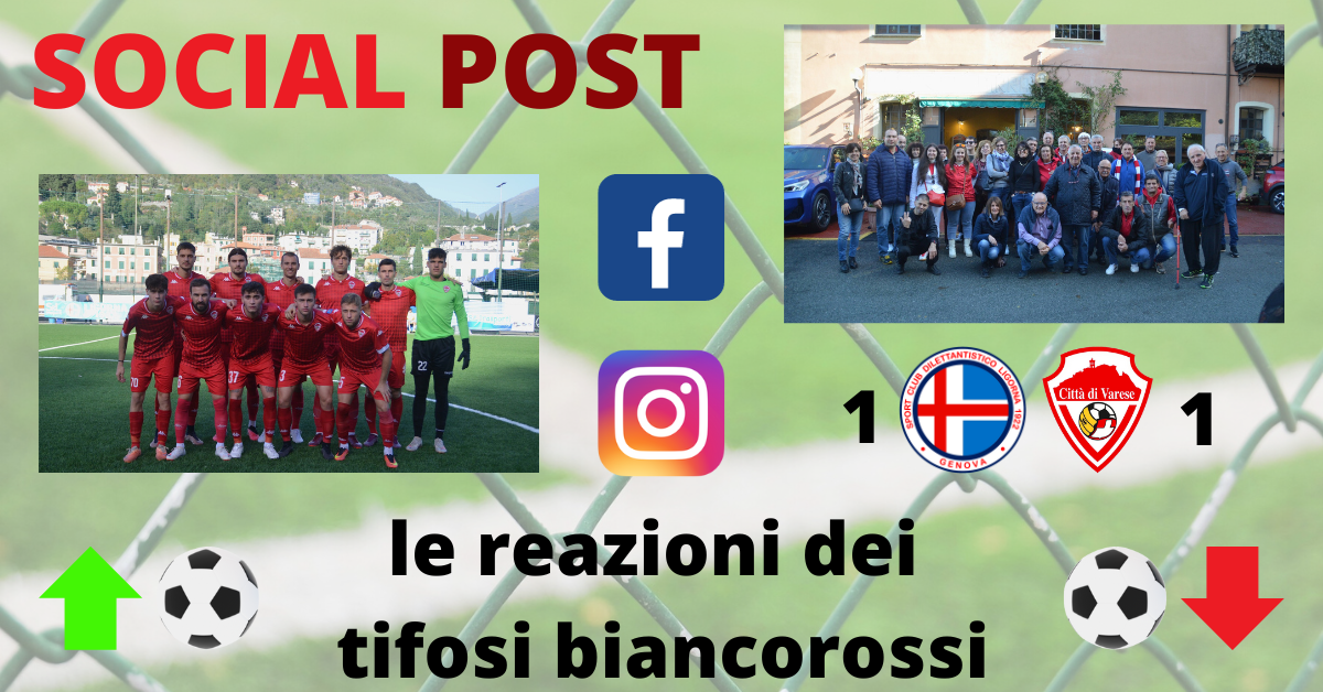 I social post Ligorna-Varese: “Un altro brodino, a quando la pastasciutta?”
