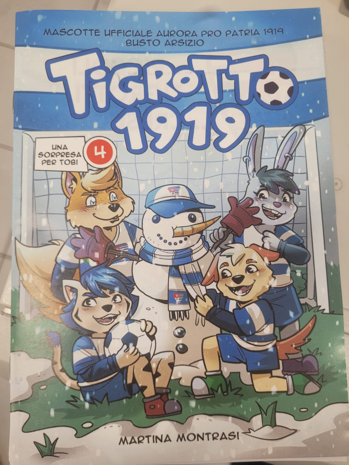 Panettone e Fumetto: Il Tigrotto 1919 per Busto si prepara al Natale