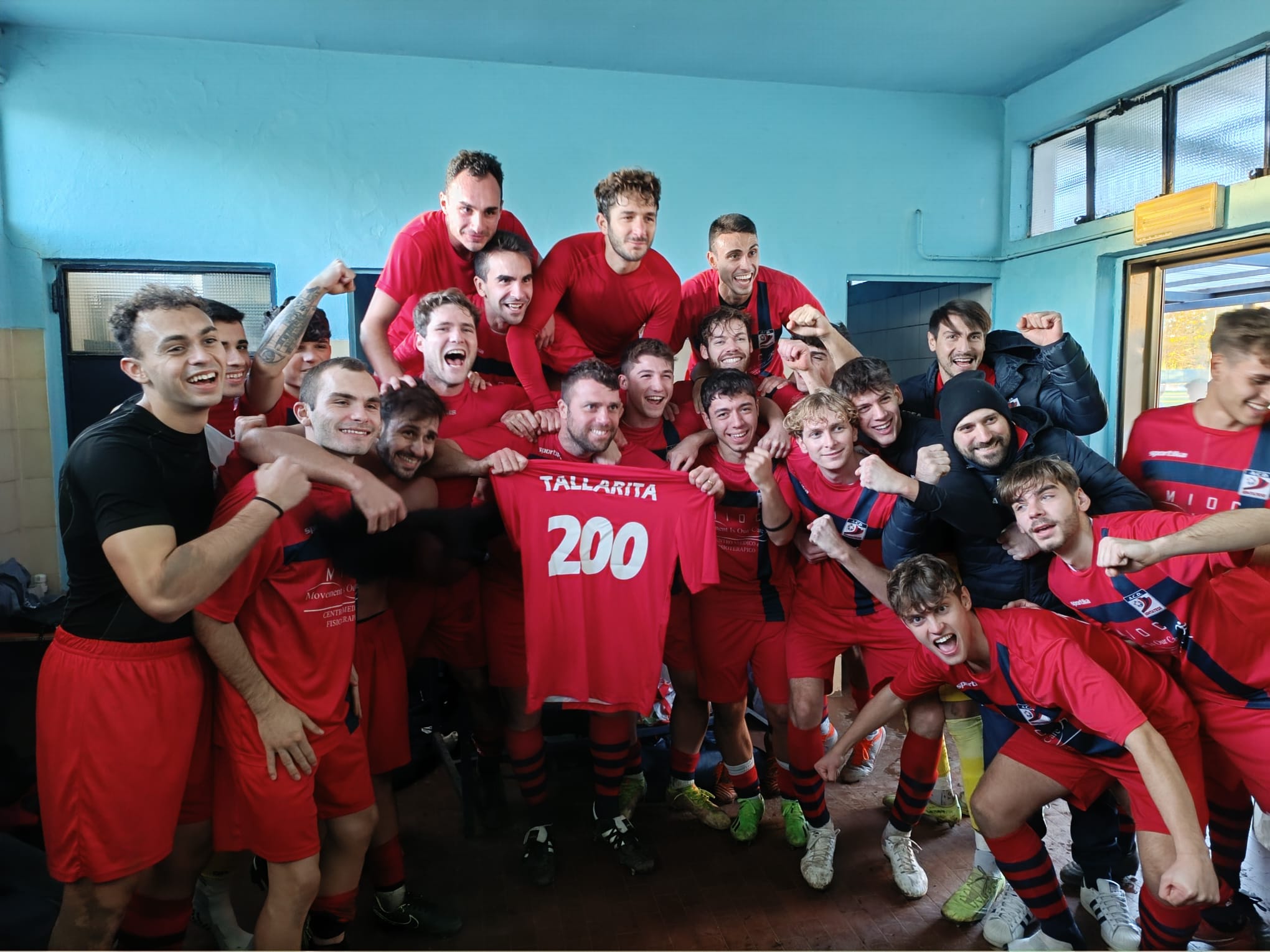 Luca Tallarita fa 200! Festa doppia per il gol che ha permesso alla Lentatese di espugnare Busto