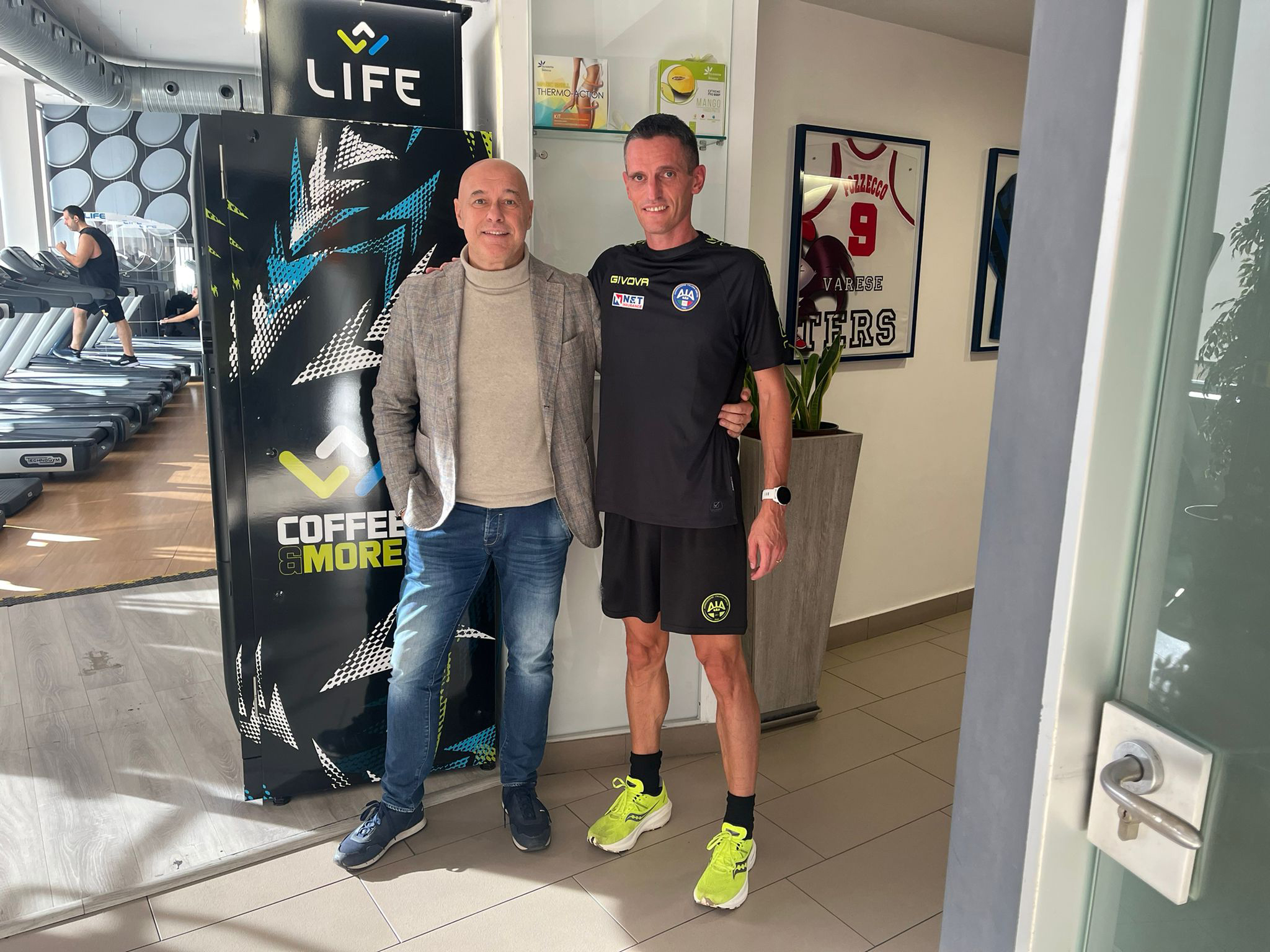 Momenti Life Wellness: l’arbitro Minelli si allena a Varese