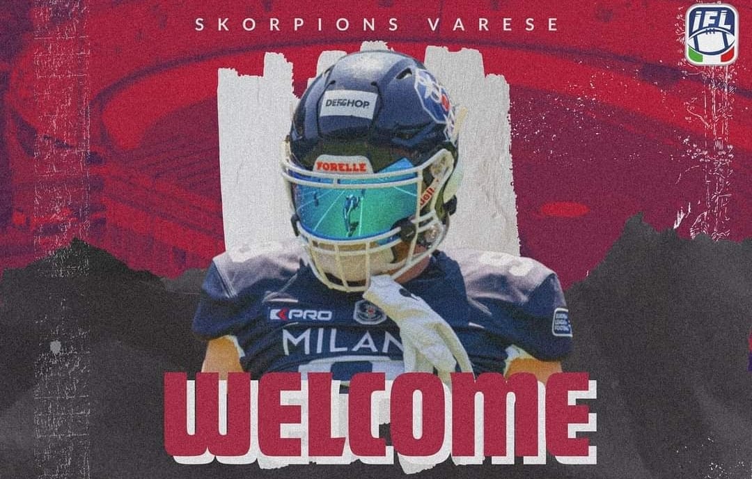 Nuovo Linebacker per coach Holt: Nicolò Fonti firma con gli Skorpions