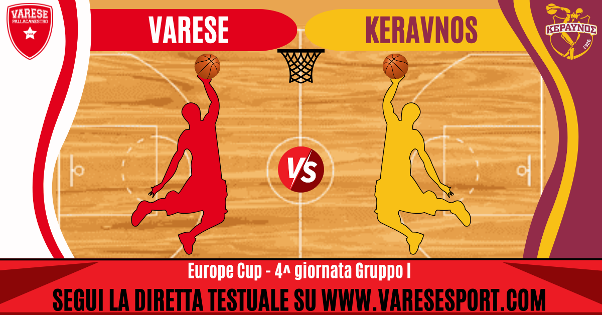 Pallacanestro Varese – Keravnos diretta