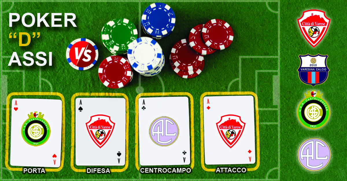 Poker “D” Assi – Banfi pigliatutto, la coppia biancorossa non vale. Varesina out, bluff Legnano?
