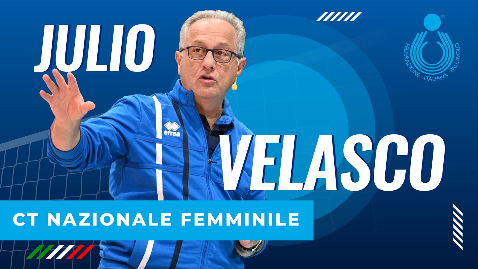 Ufficiale: Julio Velasco coach della ItalVolley Femmnile. UYBA senza allenatore?
