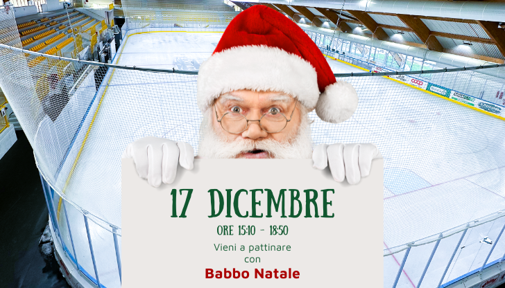 Babbo Natale in pista alla Acinque Ice Arena