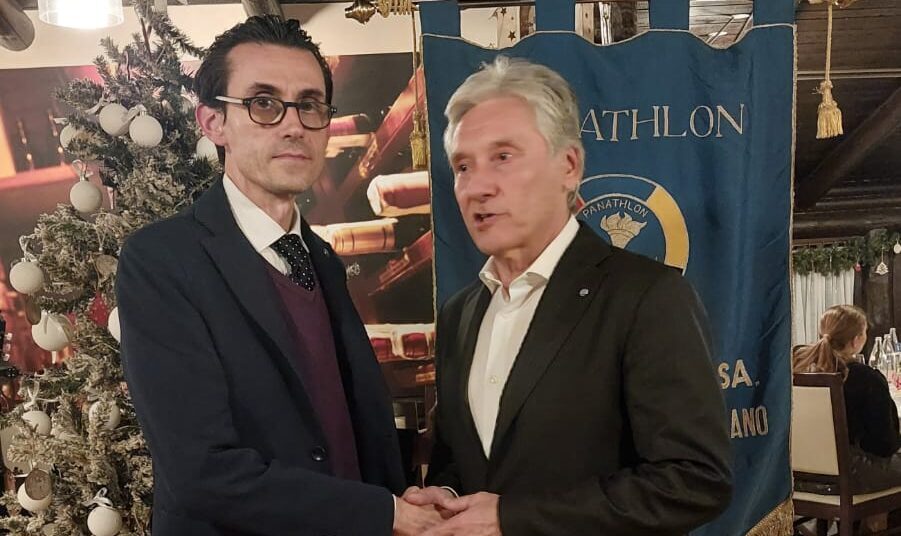 Il Panathlon Club La Malpensa si regala Giuseppe Saronni: l’iridato di Goodwood ’82 celebra il battesimo panathletico