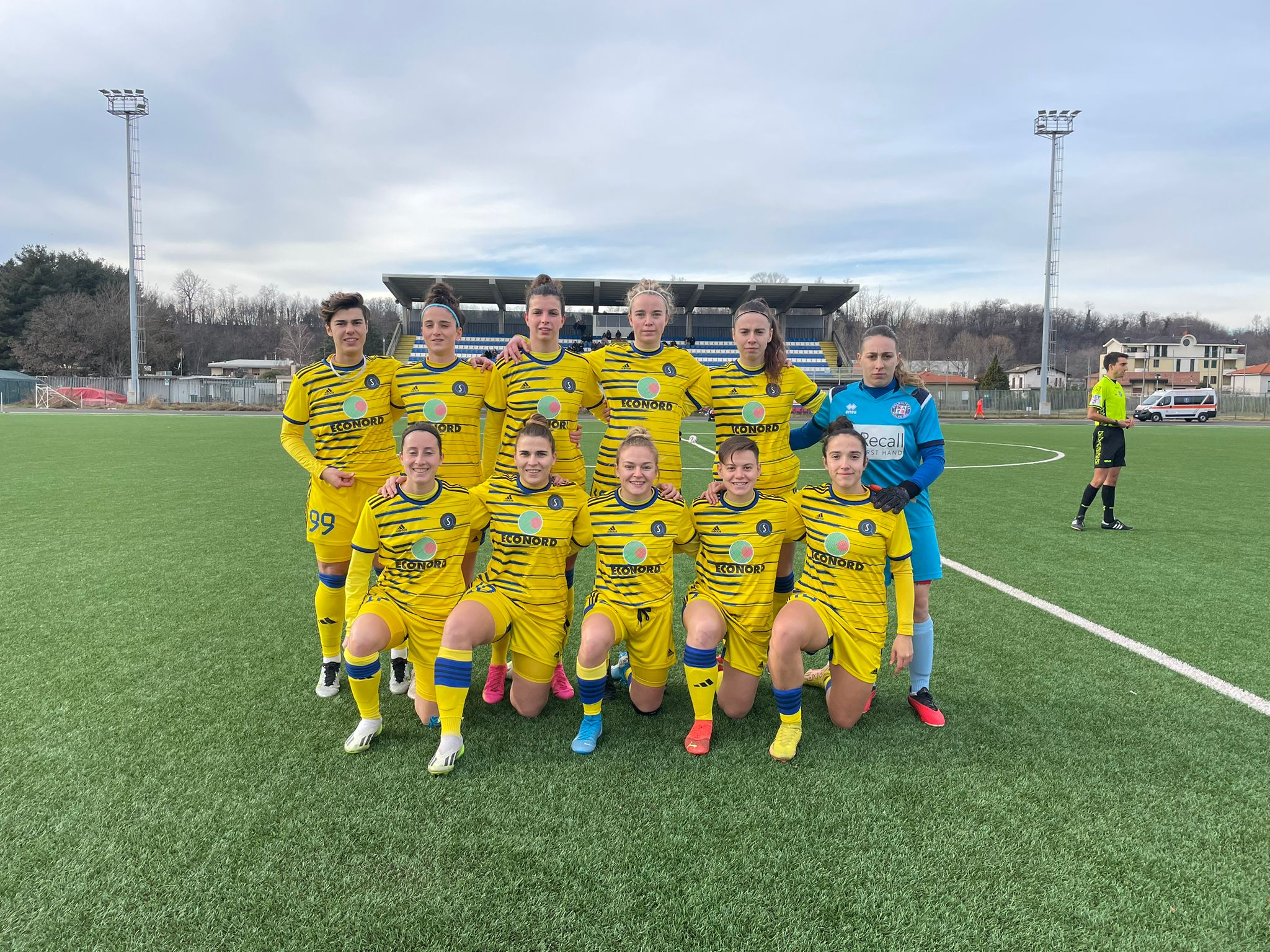 La Solbiatese Azalee fa solo un punto con lo Spezia Women: 1-1
