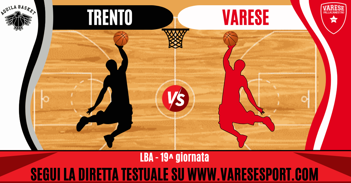 19_diretta testuale Trento-Pallacanestro Varese