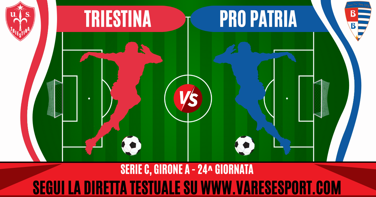 24_diretta testuale Triestina-Pro Patria