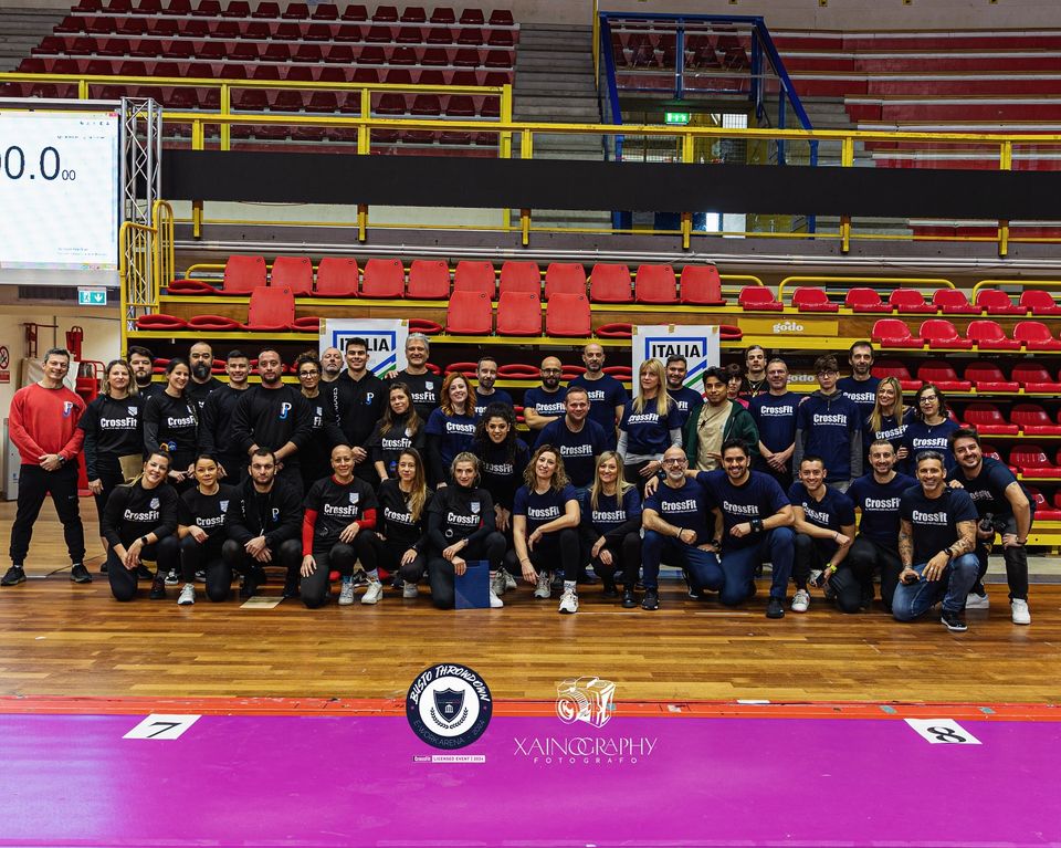 Tutti pazzi per il CrossFit con la Busto Throwdown 2024 de Il Tempio dei Gladiatori di The Mister Diego De Bernardi