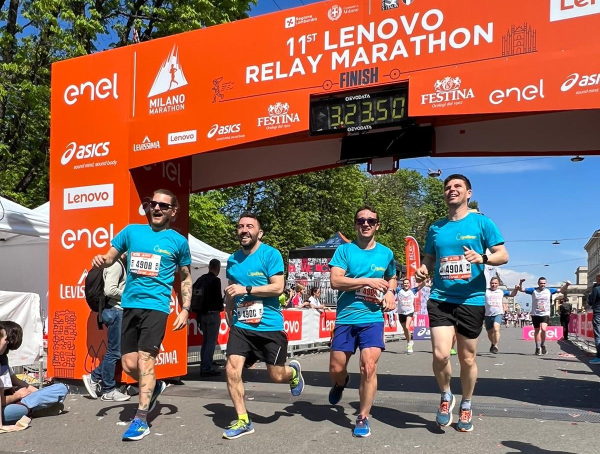 In staffetta per il Centro Gulliver alla Milano Marathon