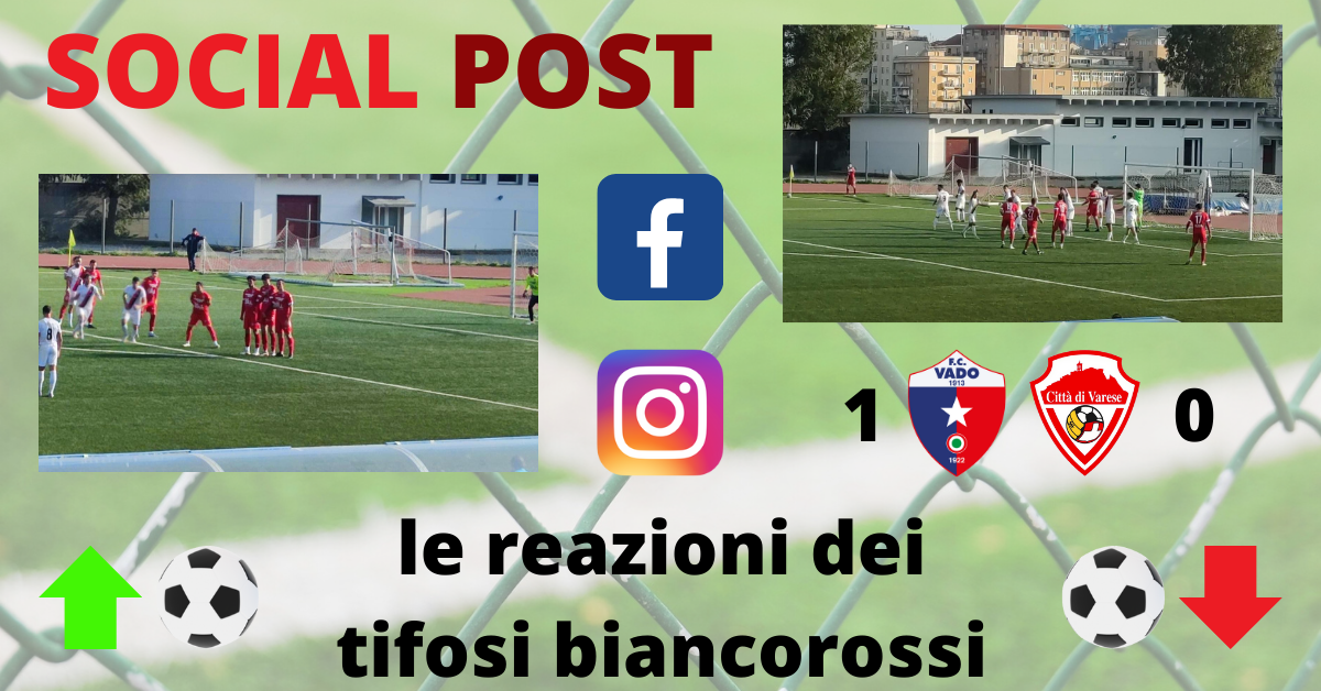 I social post Vado-Varese: “La squadra ha dei limiti, pensiamo all’anno prossimo. Ci vuole un cambio in panchina”