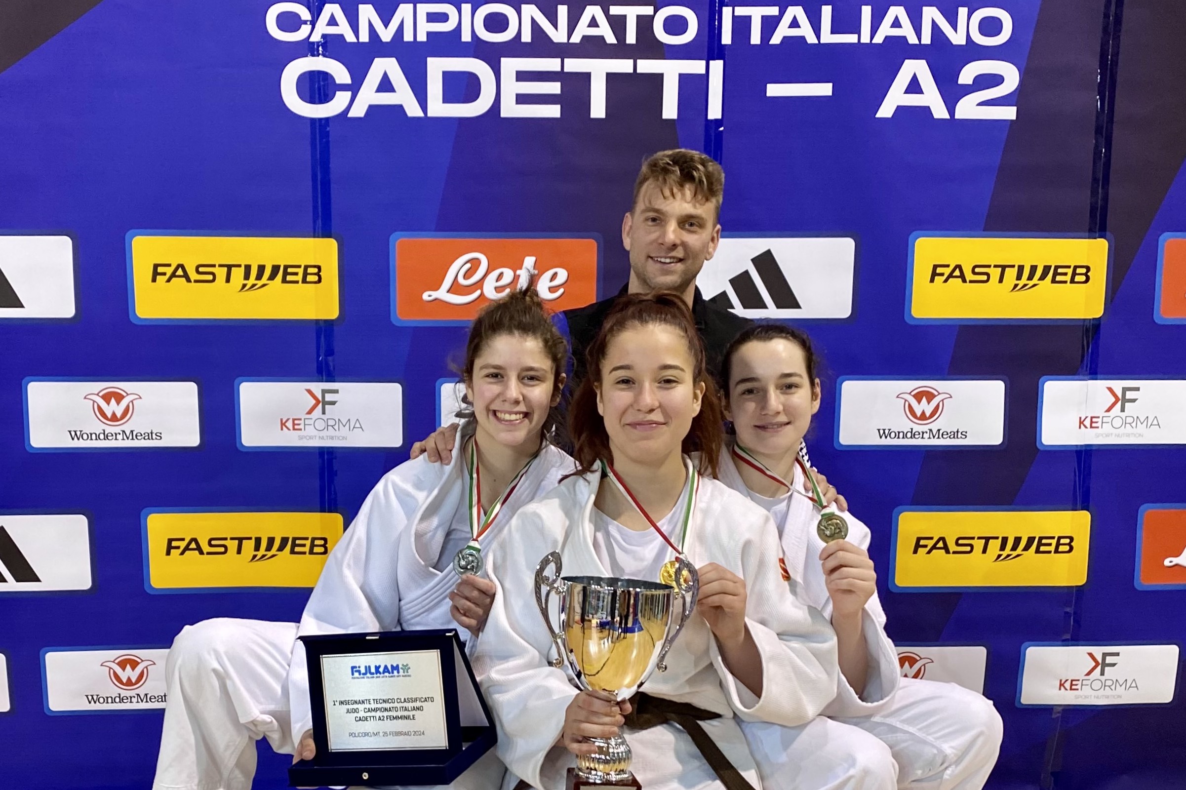 Judo – Ai Campionati Italiani Cadetti A2 brilla la Stella della Robur: Imparato d’oro, Bergamin e Capellini a podio