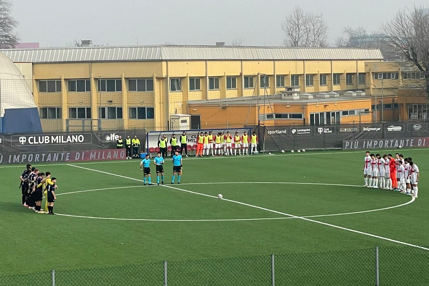 Finisce con un nulla di fatto la partita tra Club Milano-Legnano (0-0)