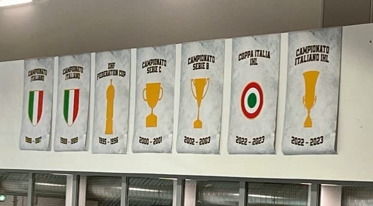 Al Palaghiaccio la Wall of Fame griffata Mastini