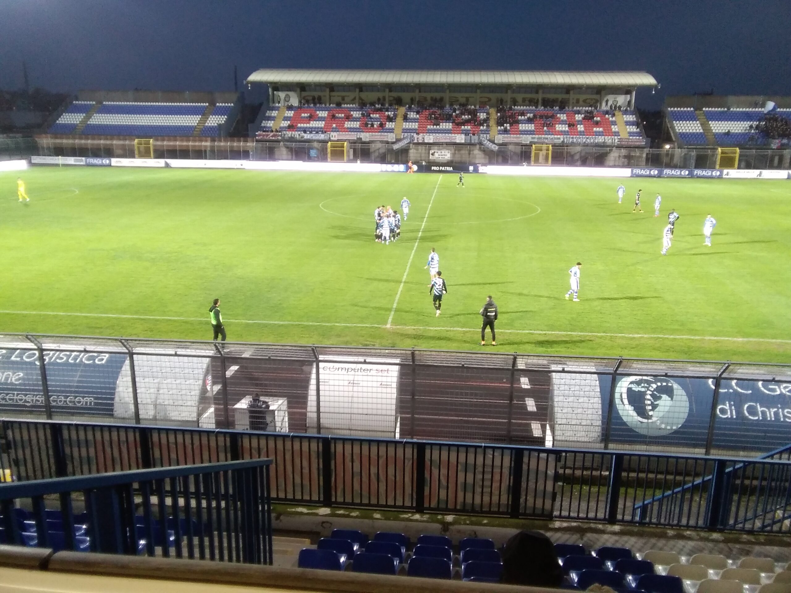 Citterio salva la Pasqua alla Pro Patria. Legnago ripreso sulla sirena (1-1)