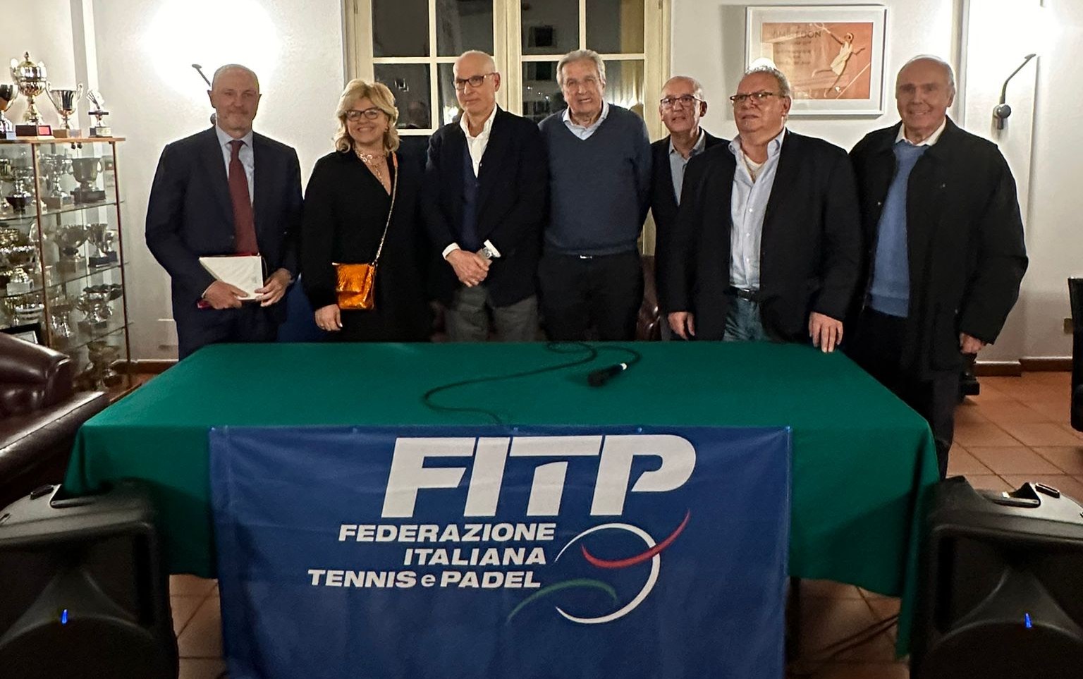 Il presidente FITP Binaghi a Gallarate: “Investimenti per crescere. Sogno le finali di Coppa Davis a Milano”