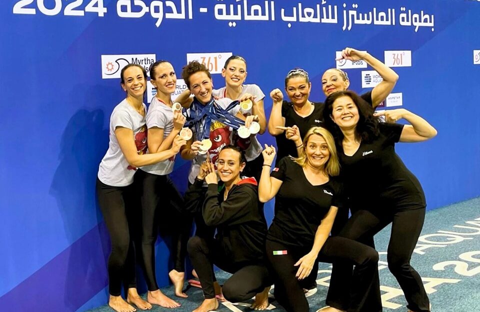 Busto Nuoto Sincro mondiale! Pioggia di medaglie a Doha