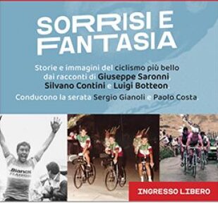 Saronni, Contini e Botteon per il grande ciclismo a Comerio