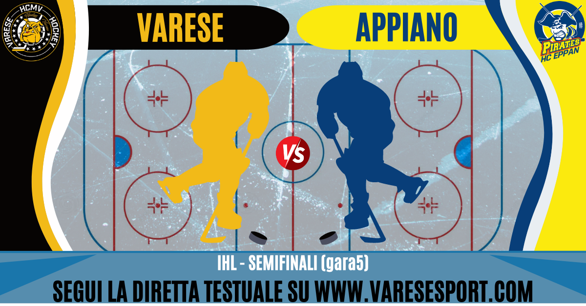 HCMV Varese Hockey – Appiano diretta