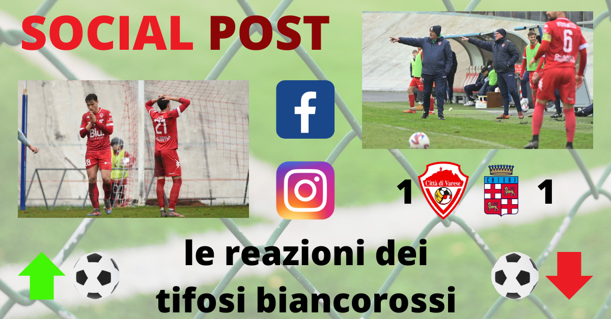I social post Varese-Chieri: “Arbitro no comment, siamo da 4°/5° posto. Capire chi resta e chi deve abbandonare la nave”