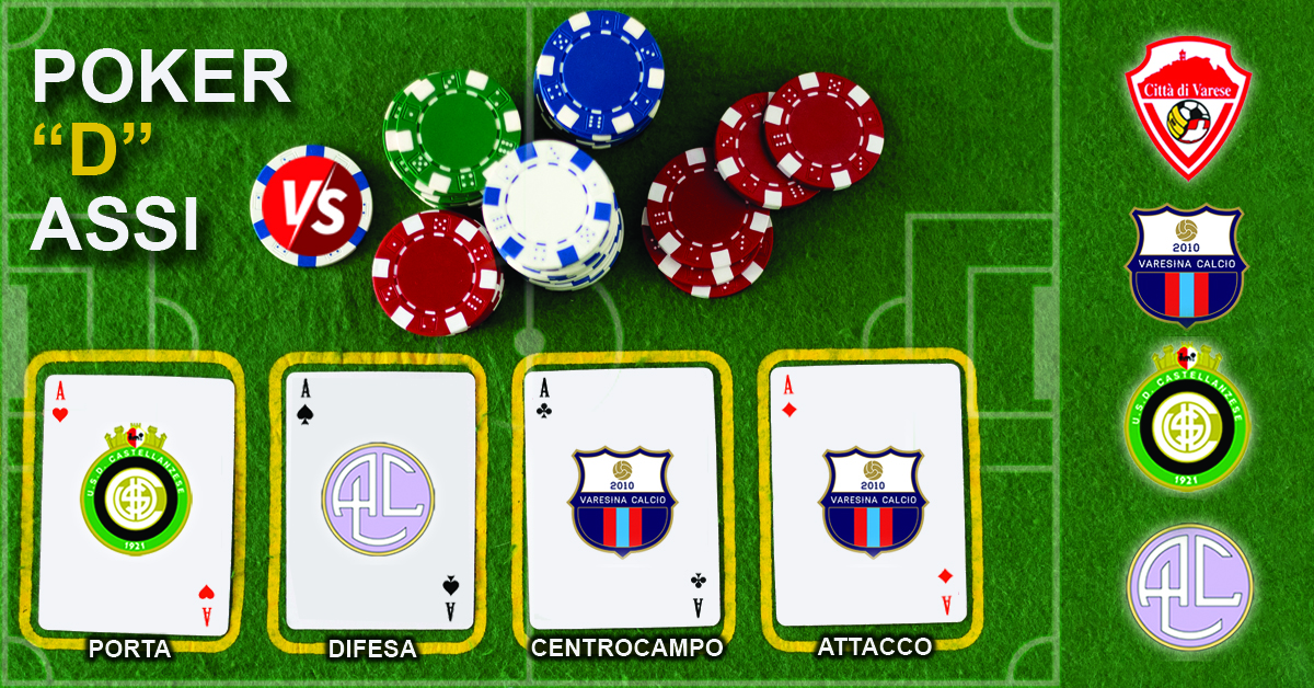 Poker “D” Assi – Coppia magica della Varesina, lo 0-0 tra Castellanzese e Legnano comanda in difesa. Varese out