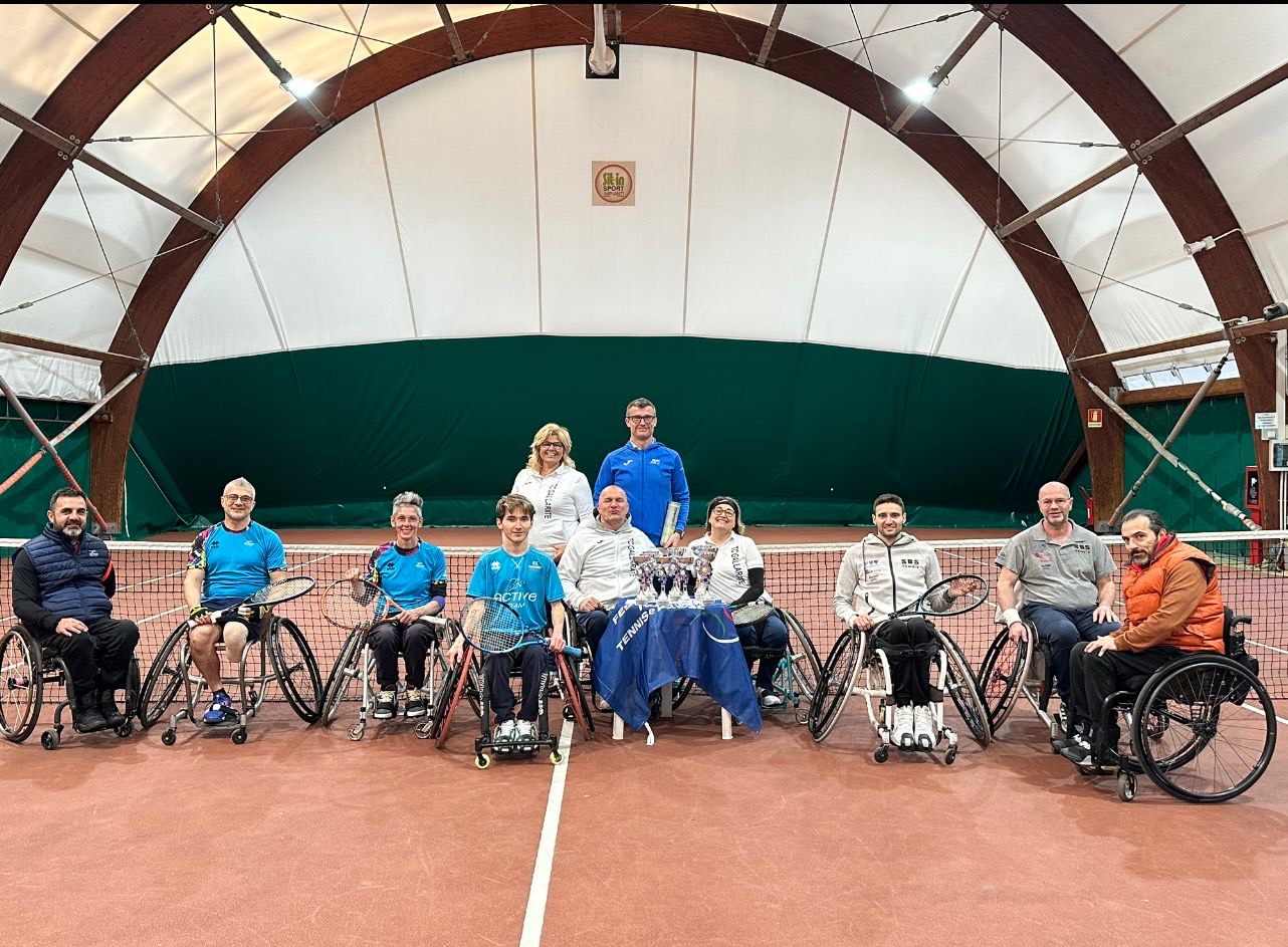 TC Gallarate: vittoria per Cancelli, Casillo e Lumini nel torneo regionale di tennis wheelchair