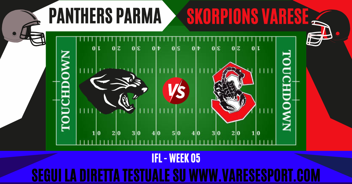 Diretta testuale Panthers Parma – Skorpions Varese
