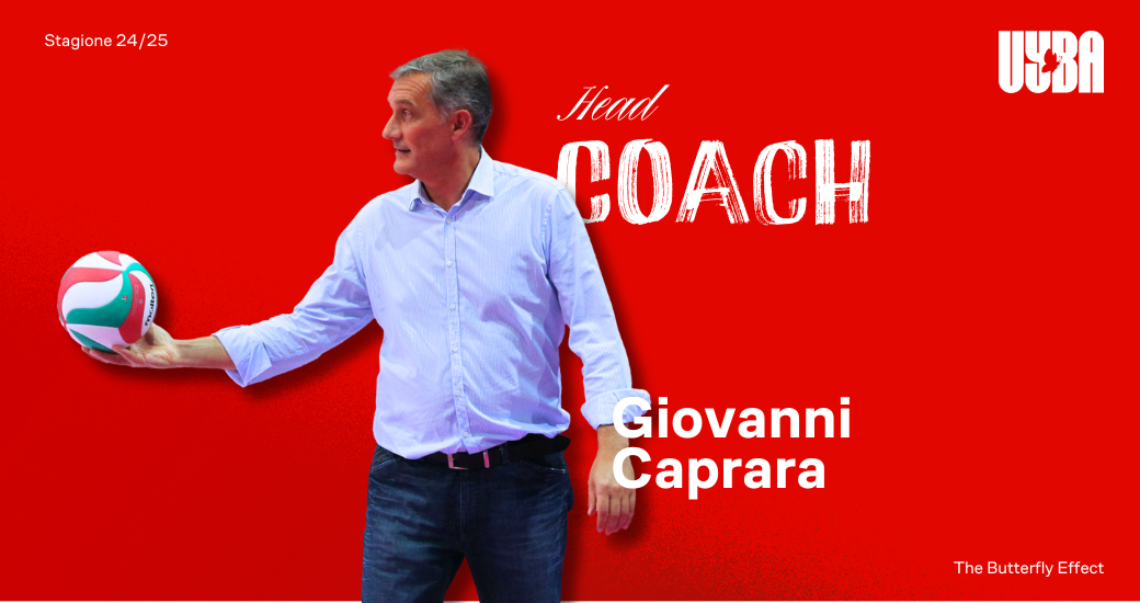 Caprara nuovo coach della Uyba: “Sono fortemente motivato, amo l’arena”