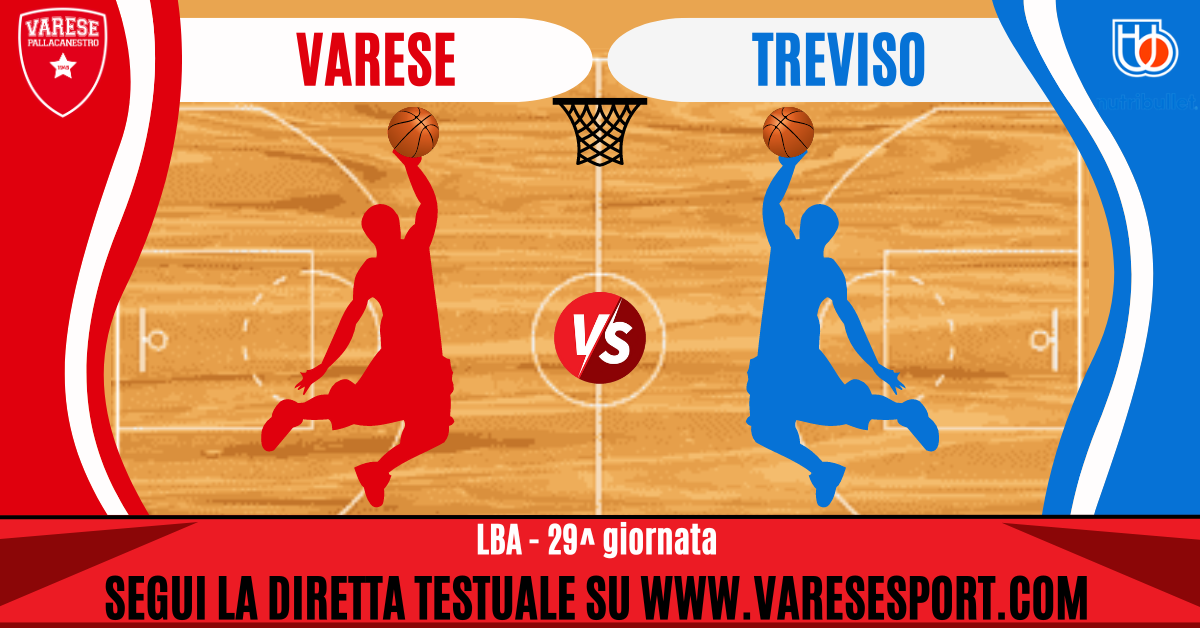 Pallacanestro Varese – Treviso diretta
