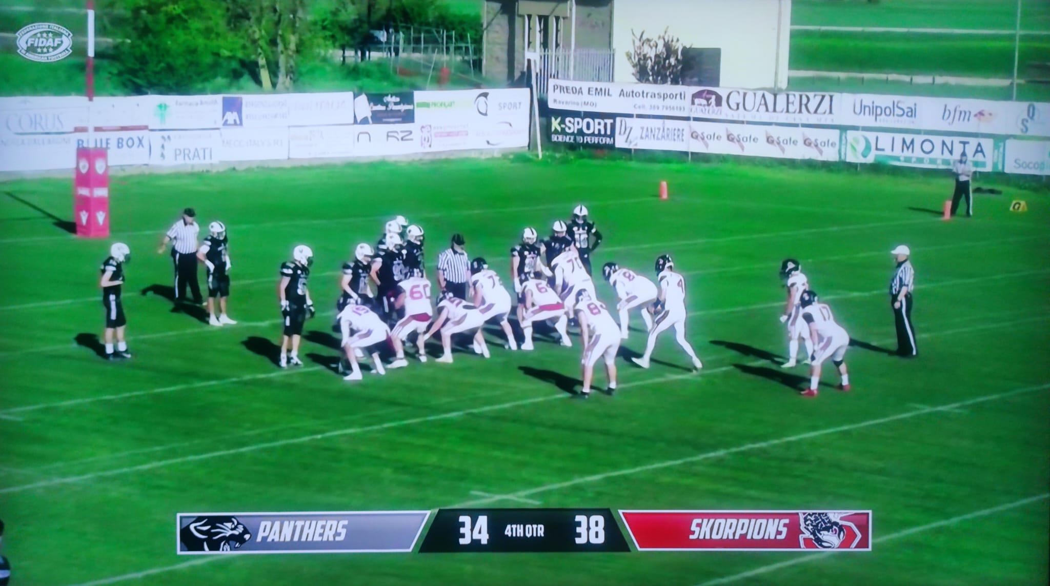 Cuore, testa e show! Gli Skorpions ribaltano anche i Panthers campioni in carica: a Parma finisce 38-34