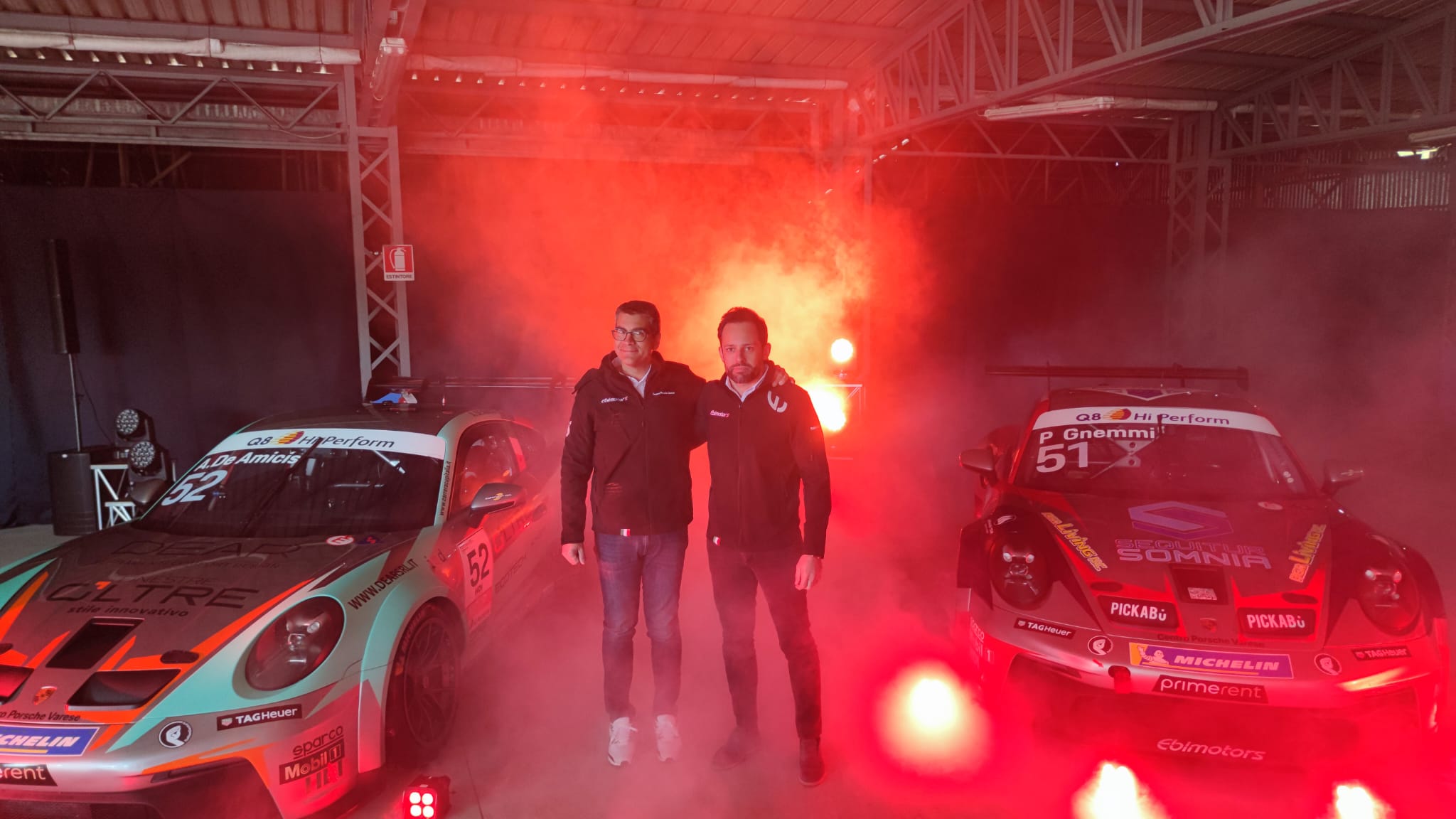 Porsche Carrera Cup Italia 2024 (presentazione team Ebimotors) (5)