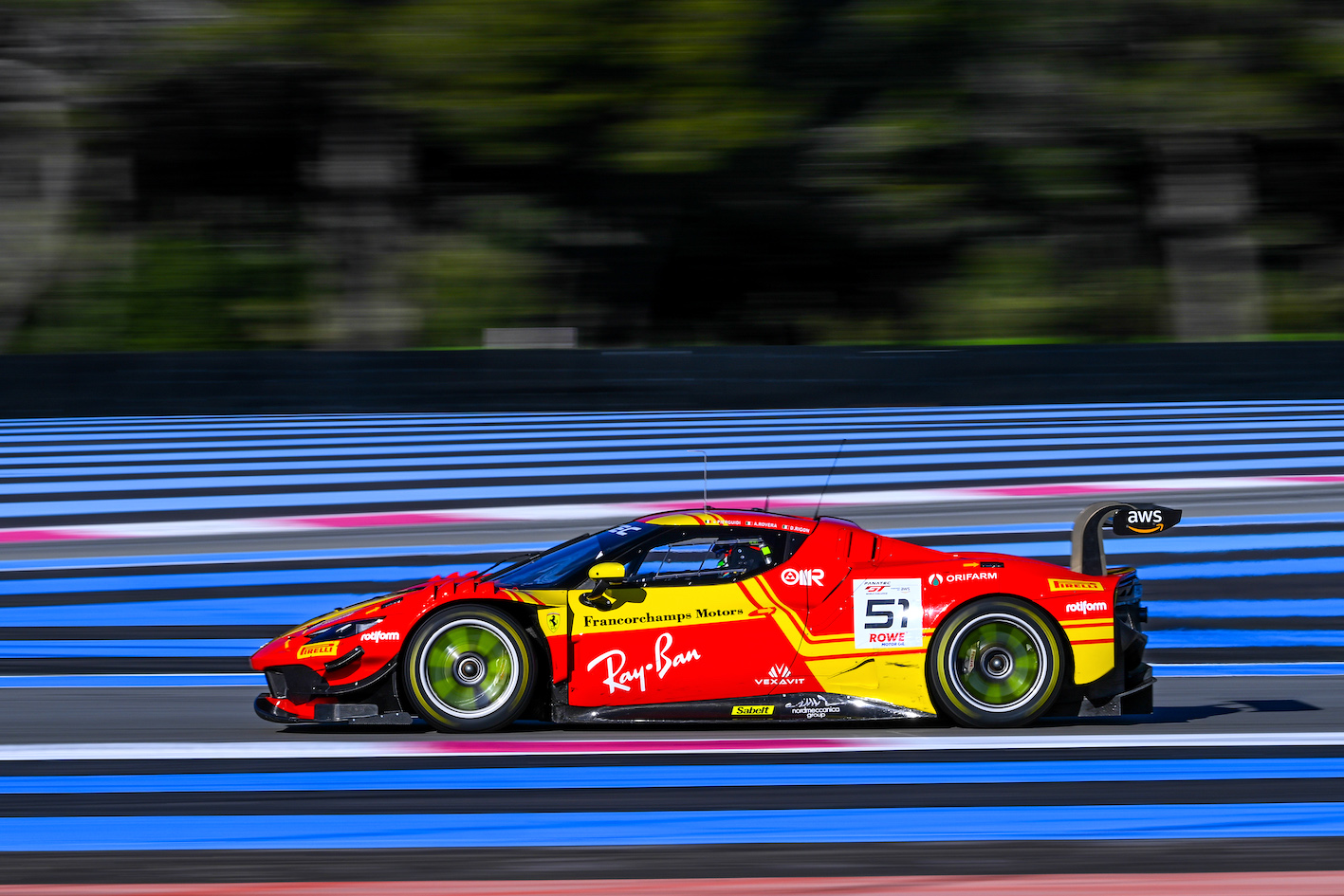 Rovera inizia la rincorsa nel GT World Challenge alla 3 Ore del Paul Ricard: “Test positivi, ora vogliamo fare bene”