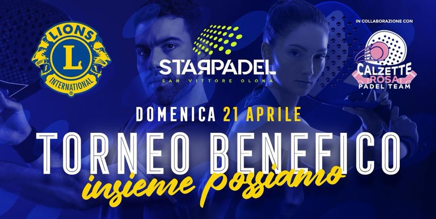 “Insieme possiamo”: lo Starpadel promuove un torneo per sostenere Il Melograno