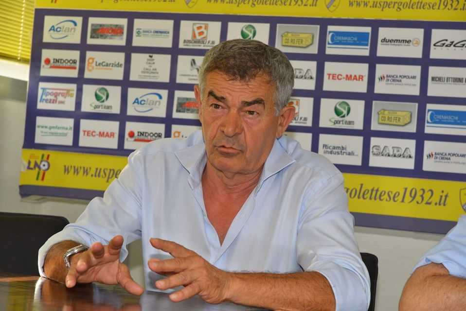 Cordoglio per la scomparsa di Cesare Fogliazza. La Pergolettese perde il suo patron