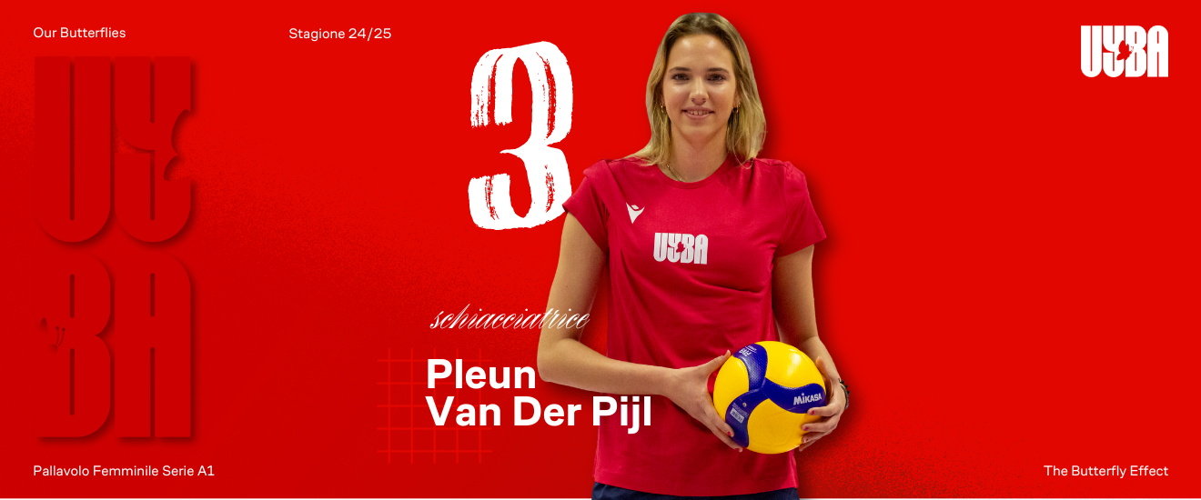 Pleun Van Der Pijl alla UYBA: “Convinta dal progetto. Posto giusto per crescere”