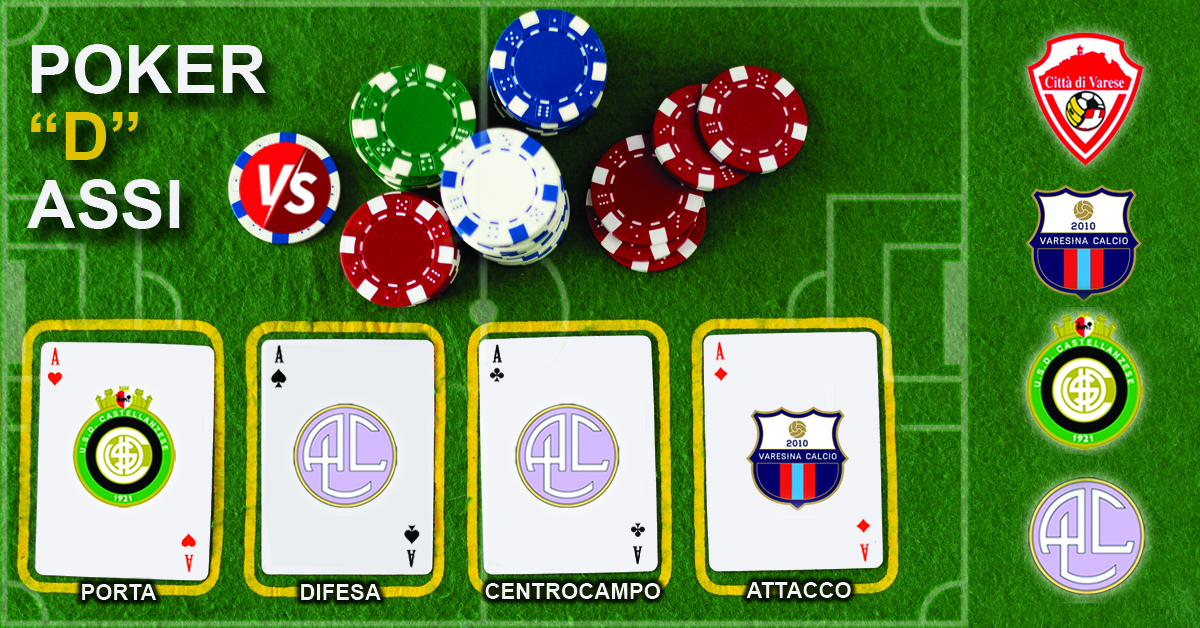 Poker “D” Assi – Due lilla e Spada preparano il derby playout Legnano-Castellanzese. Varesina in, Varese out