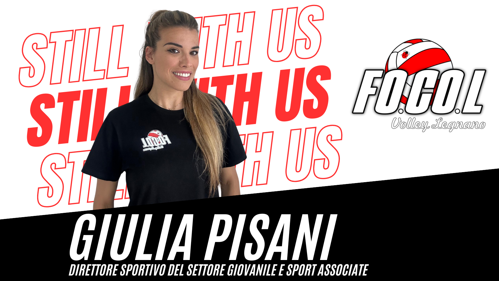 Focol Legnano, Giulia Pisani promossa a direttore sportivo: “Pronta per la nuova sfida, cresciamo insieme”