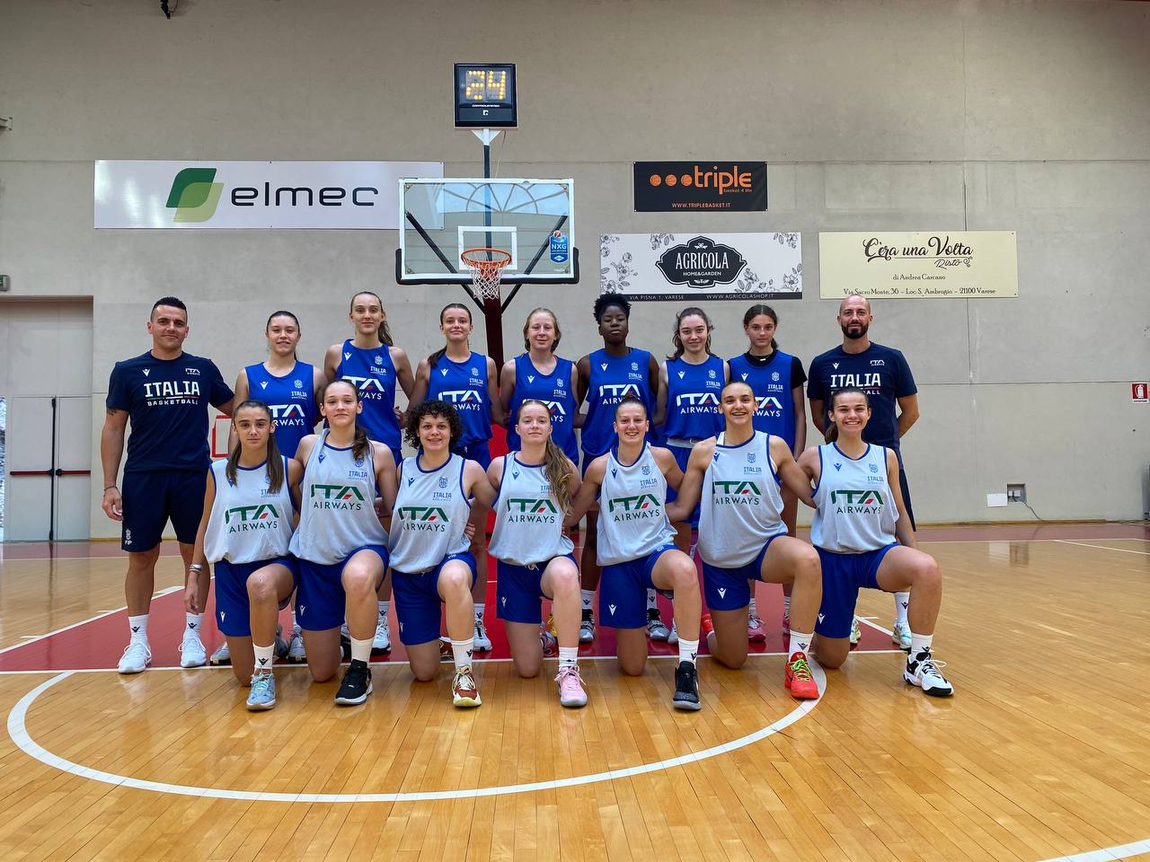 Varese casa dell’Italbasket Under 15 Maschile e Femminile