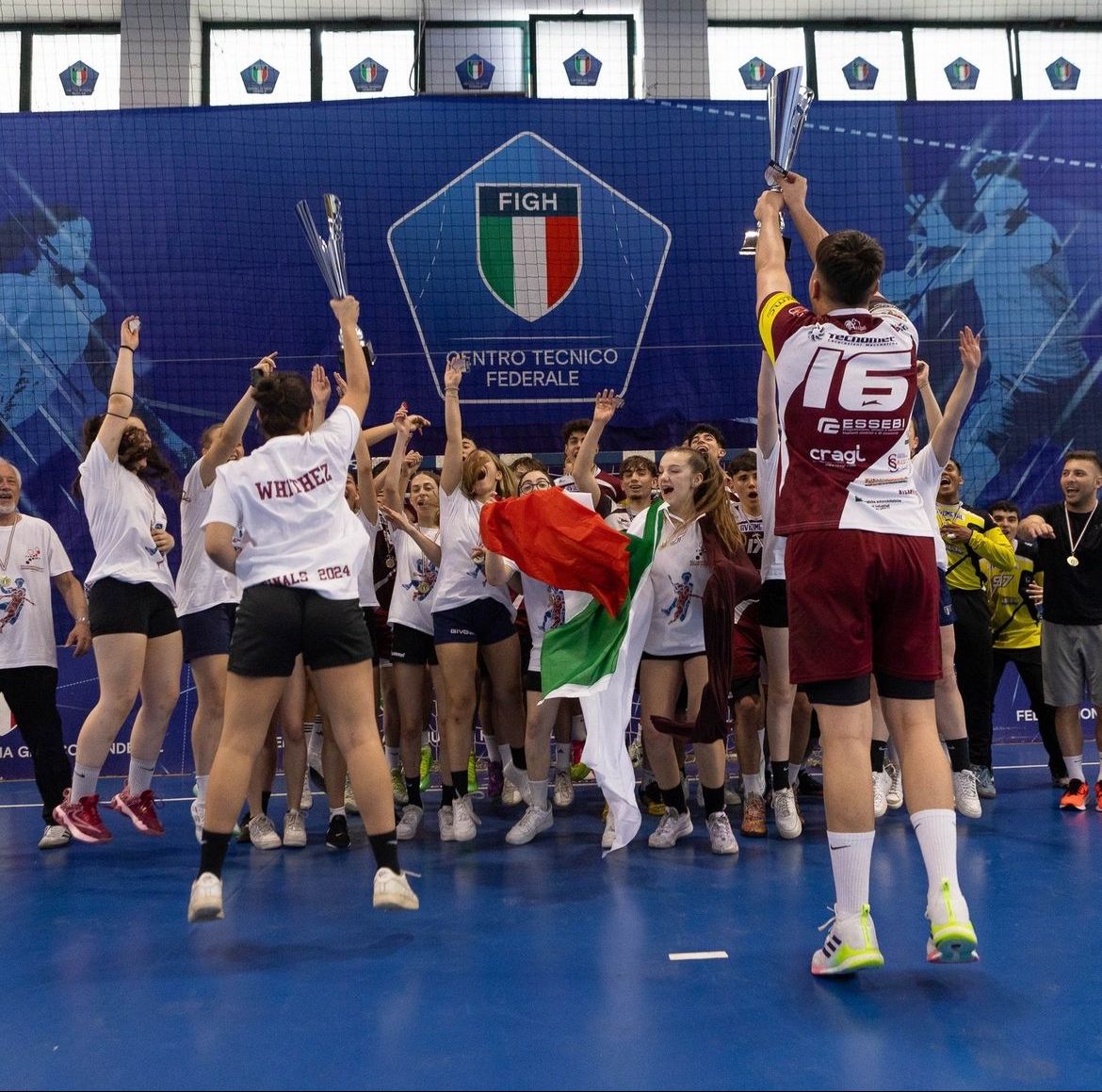 La Pallamano Cassano Magnago nella storia! Doppio scudetto conquistato nella categoria Under 17