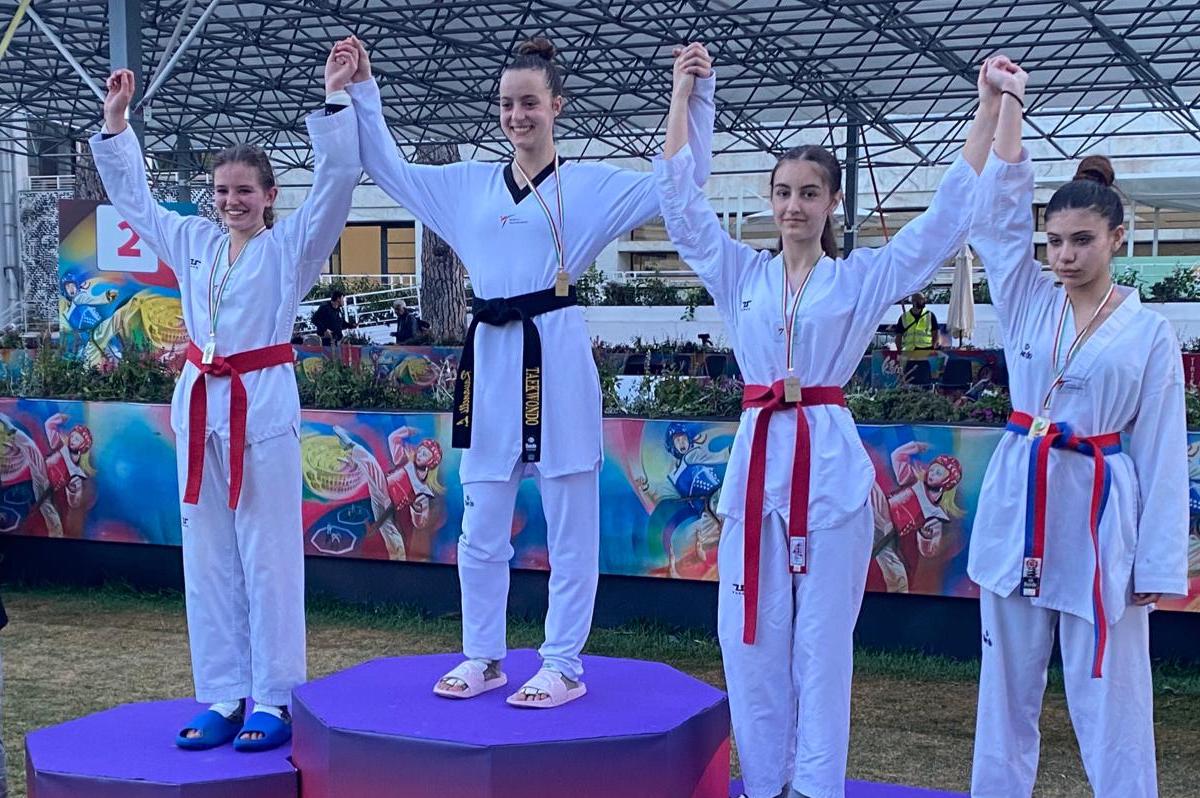 Taekwondo: Linda Ravanelli trionfa all’Olympic Dream Cup, Ibrahima Fofana Ly e Antonia Pacaccio d’argento