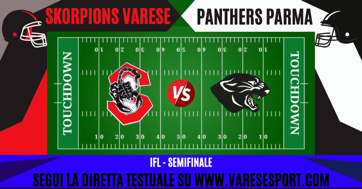 Skorpions Varese – Panthers Parma diretta