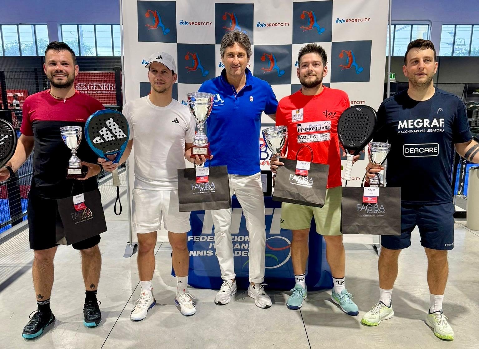 Faciba Planet Open 1000: Remedi-Licciardi sul gradino più alto del podio