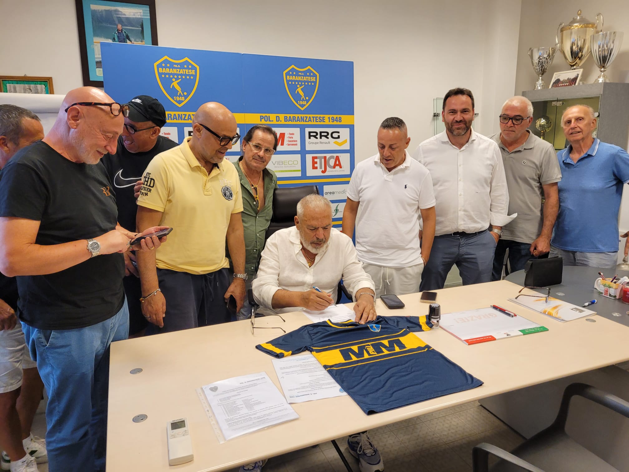 Di Nunno firma: nuova era per la Baranzatese
