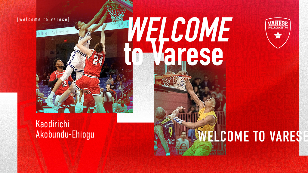 Pallacanestro Varese – Ufficiale Akobundu-Ehiogu. Sogolow: “Protegge il canestro con intensità feroce”