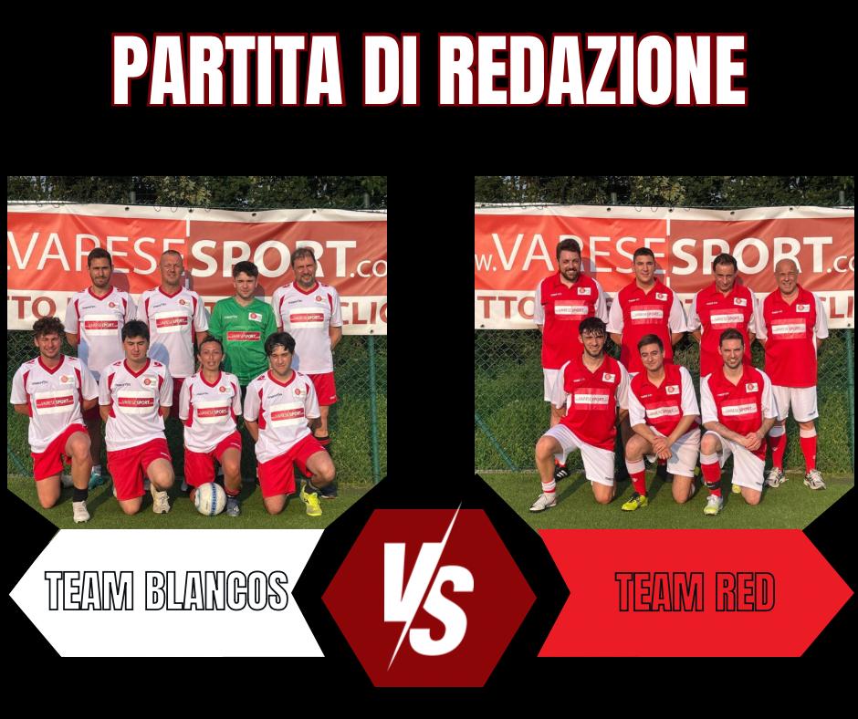 Reds asfaltati, ai Blancos l’edizione 2024 della partita di redazione. Sfiorata la tragedia Piz