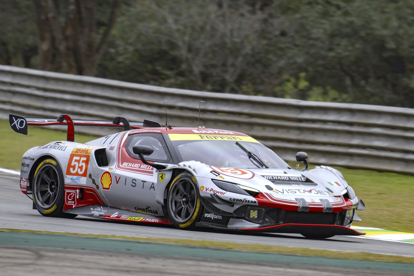 Rovera ad alto ritmo a Interlagos su Ferrari nel Mondiale Endurance