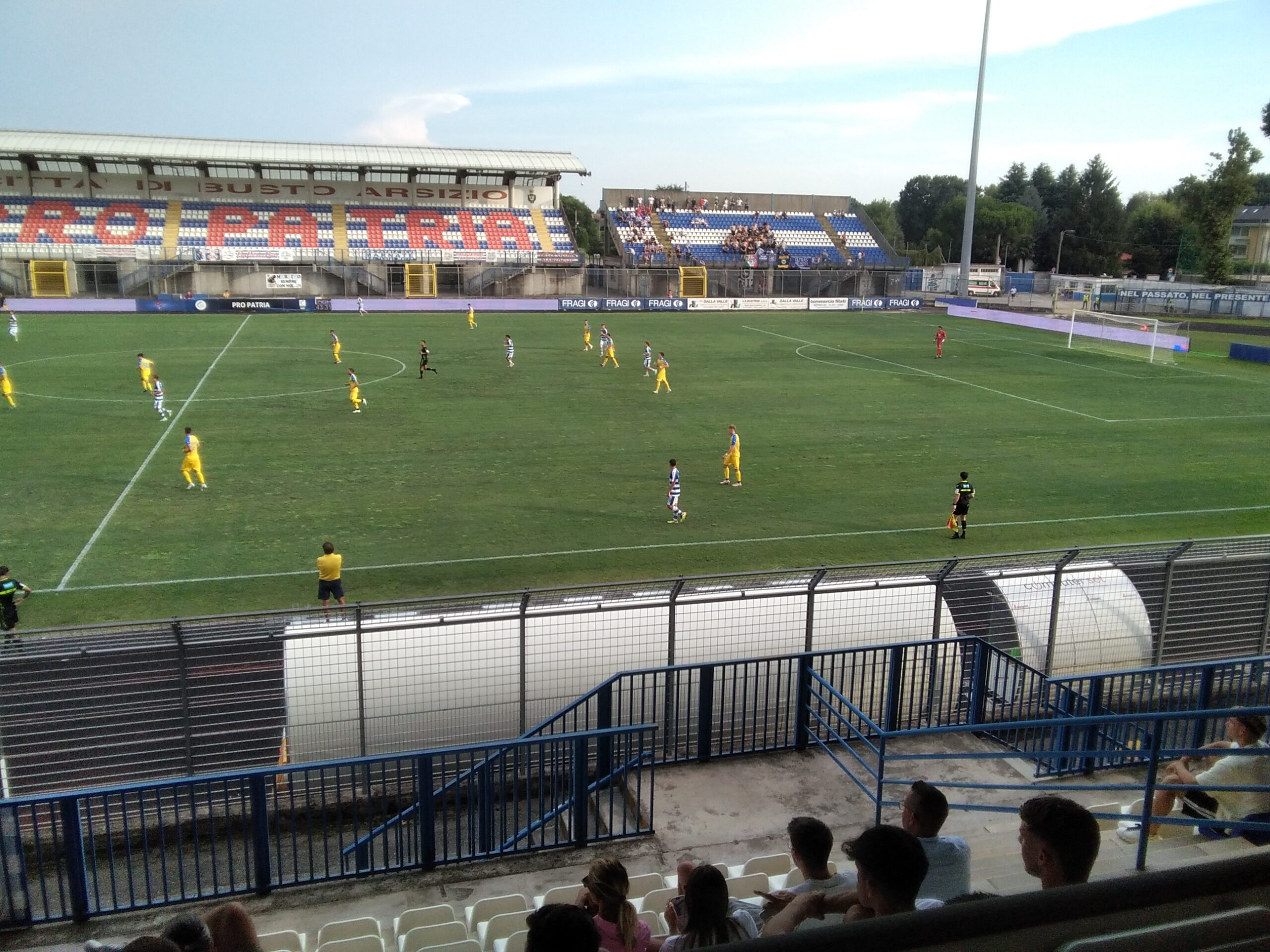 Avere vent’anni. Pitou spegne la Pergolettese. Pro Patria avanti in Coppa Italia (1-0)