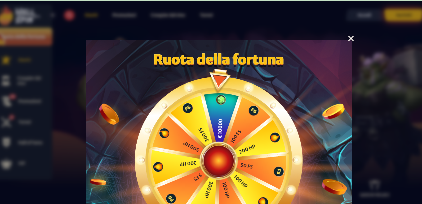 Roulette dal vivo online su Hell Spin Casino