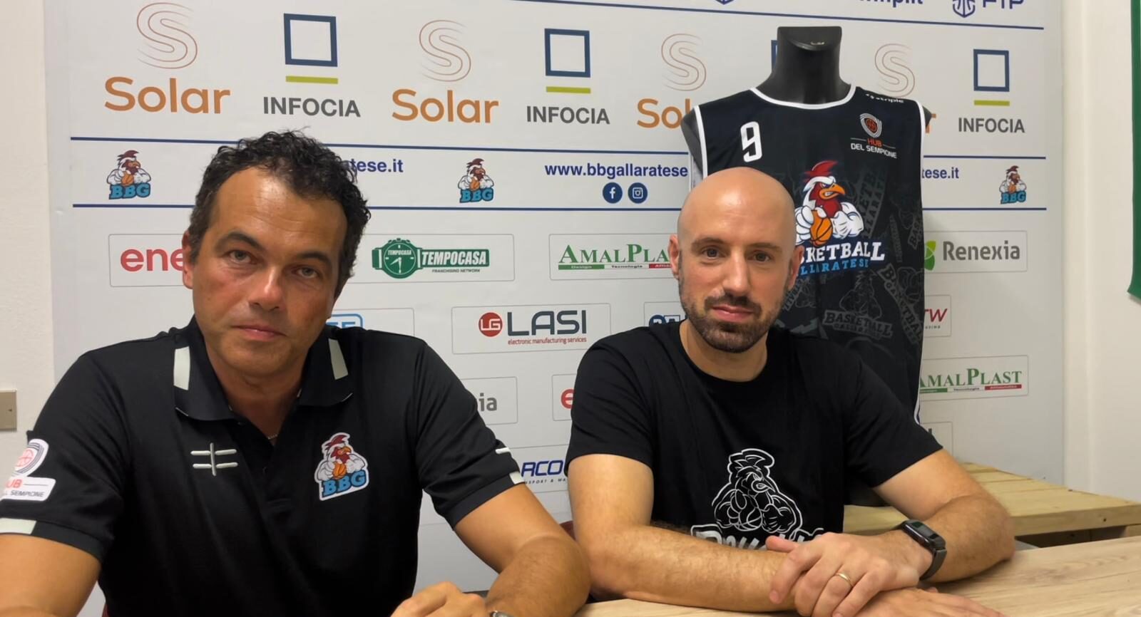 BasketBall Gallarate, Perini e Ciardiello inaugurano la stagione: “Annata di costruzione. Roster competitivo”